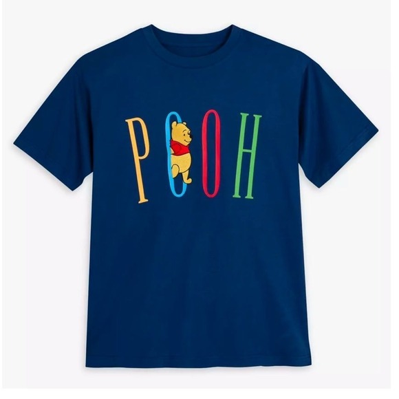 Disney Tops - NWT Disney Parks 2024 Winnie the Pooh‎ Embroidered T-Shirt for Adults Size XL
